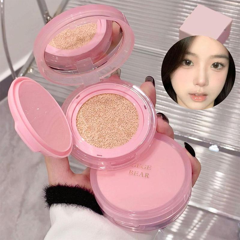 Product Introduction of Air Cushion Pressed Powder Waterproof Light Moisturizing Concealer Cream Lasting Foundation I7A7 19