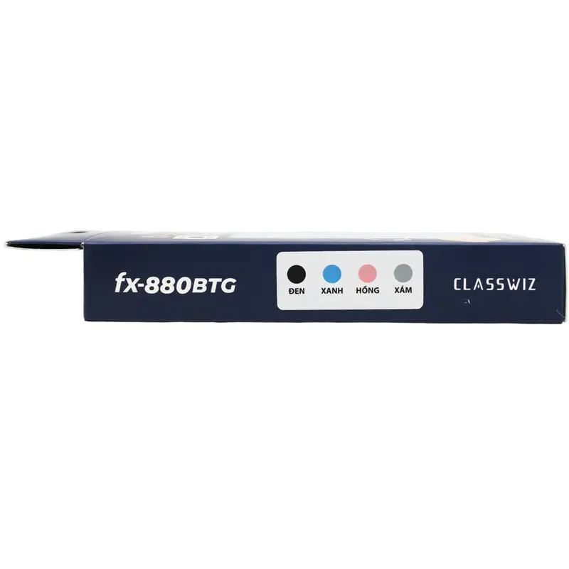 [Chính Hãng] Bộ Máy Tính CASIO FX-880BTG - Màu Đen + 2 Bút Bi Pilot BP-1RT - Mực Xanh 6