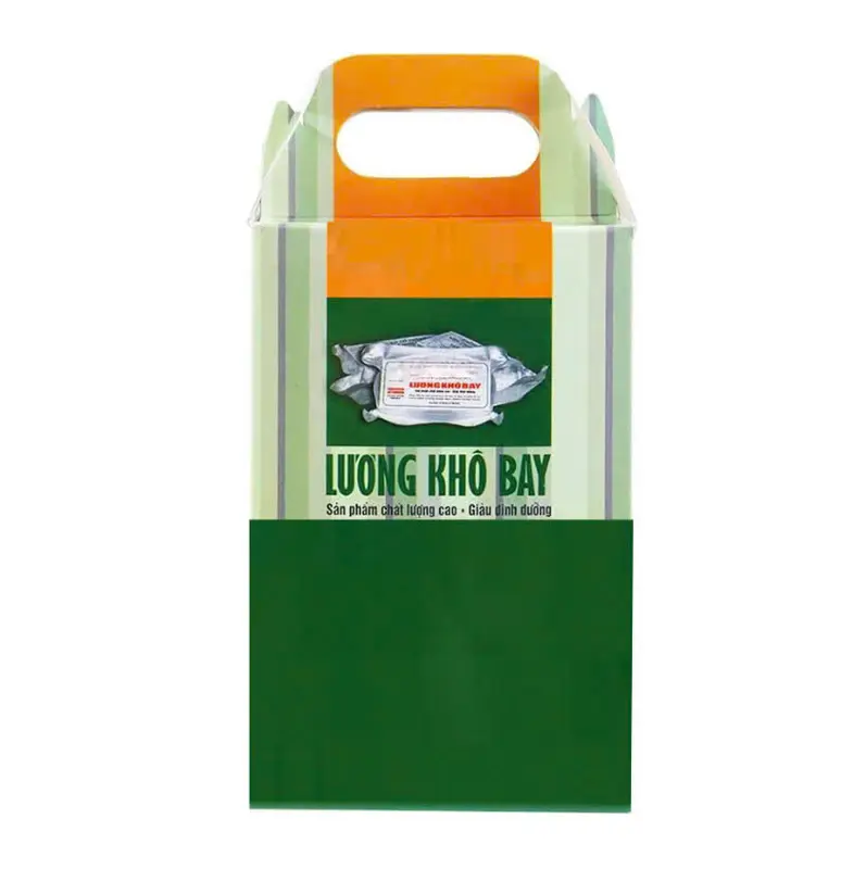 (2kg) Combo 2 hộp lương khô bay mỗi hộp 1kg. mỗi hộp có 10 gói mỗi gói 2 thanh tổng 20 thanh lương khô 3