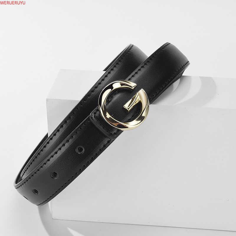 New Fashion Elegant Belts for Jeans Clothing Accessories Thin Waistband Metal Buckle PU Leather Y2k Belt Women 2024 1