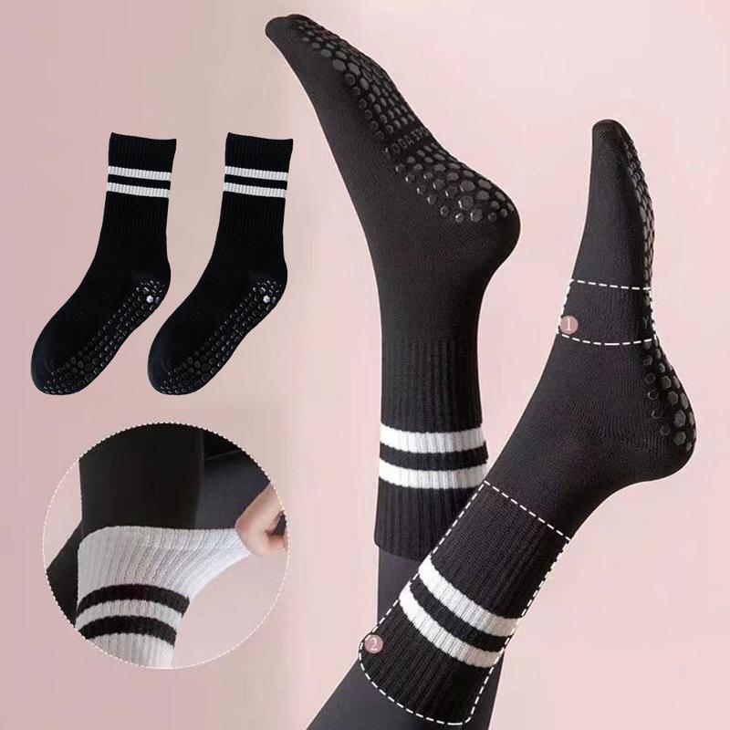 Product Introduction of 1 Pair Breathable Yoga Socks Anti-slip Sports Socks Dance Fitness Socks Training Pilates Socks I4W8 34