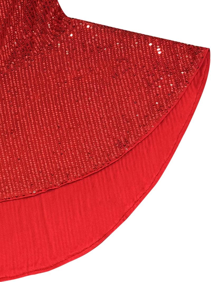 Product Introduction of Women's Glitter Sequins Ruffle Trim Bodycon Dress, Elegant Long Sleeve Round Neck Dress for Party Evening Formal Occasions, Ladies' Spring & Fall Clothes 8