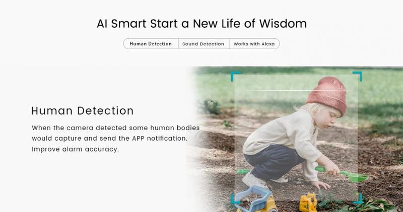 Product Introduction of VIMTAG Mini Camera WIFI 4MP 2-Way Audio Color Night Vision 8X Zoom Auto Alarm Waterproof Outdoor Security Camera IP Surveillance 23