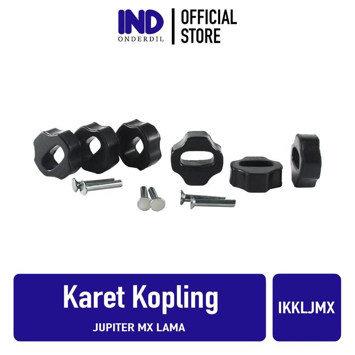 Gambar IND Onderdil Karet Rumah/House Kopling/Paku Set Jupiter MX Lama/Old - Sesuai dengan gambar, Standar dari IND Onderdil Kota Bandung Tokopedia