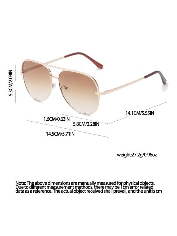 Unisex Simple Style Plain Color Sunglasses, Summer Vintage Trendy Sunglasses for Everyday Use, Fashion Accessories for Outdoor Activities 7