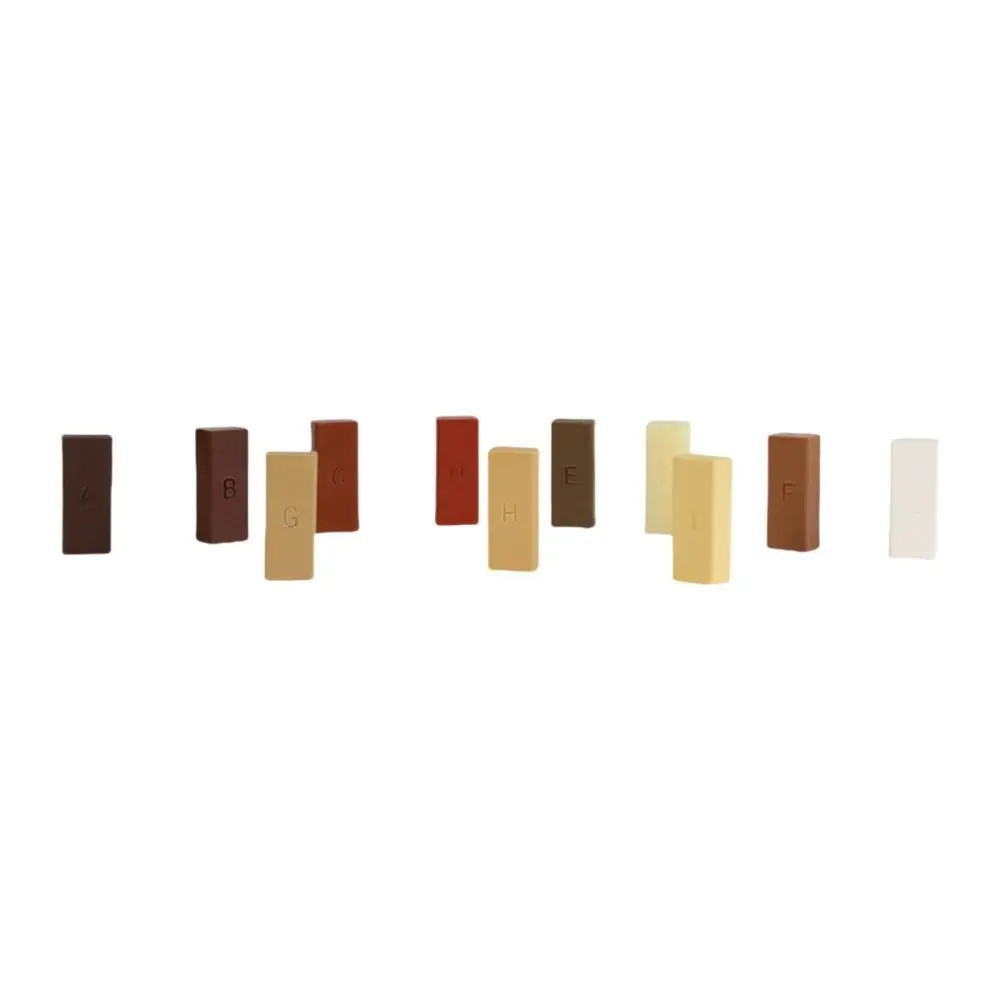 11Pcs Floor and Furniture Cracks Repair Kit Reusable Sturdy Wood Floor Repair Kit for Table Cabinet Wood Floors Bookcase Door