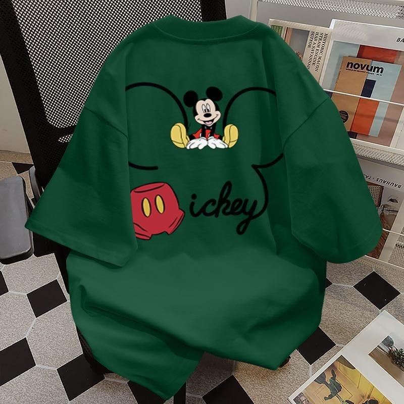 Product Introduction of Summer Casual Fun Cartoon Printing Design Loose Printing Crew Neck Short Sleeve T-Shirt Couple Top boxy  shirt oversized  shirt  men 13