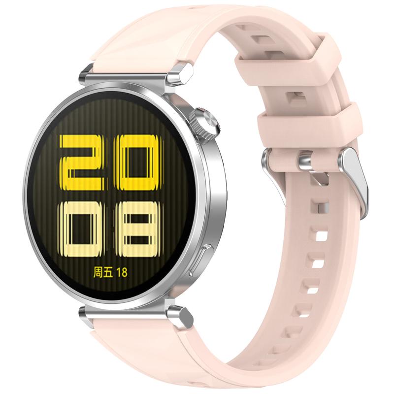 Product Introduction of Jalur 18mm, Sesuai untuk Jam Tangan Huawei GT5 41mm dan GT5 Pro 42MM, Penggantian, Tali Silikon, Serasi dengan Jam Tangan Huawei GT4 41mm, untuk Wanita dan Lelaki 38