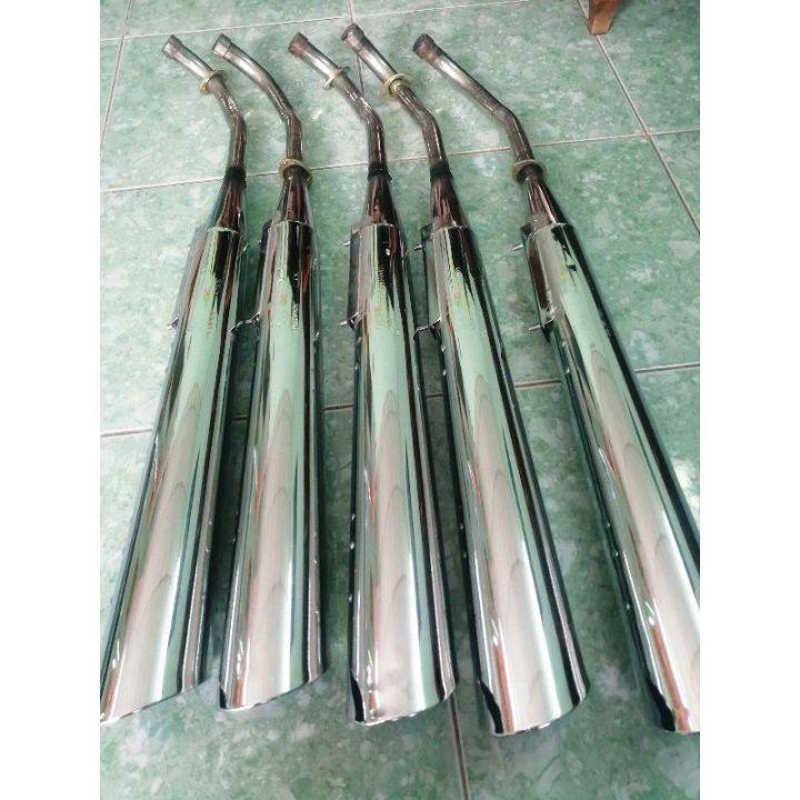  Mâu Pô Wave Móc và Êm wave nhỏ Dream Cub RS Anpha100 Rs110cc Lắp các dòng xe máy phổ thông Inox Phụ Tùng Phụ Kiện 