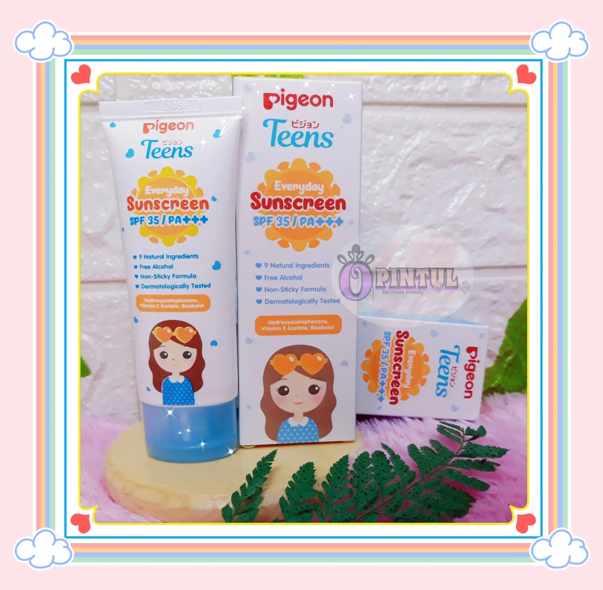 PIGEON TEENS Sunscreen murah // Sunscreen Wajah Remaja Everyday 30ml
