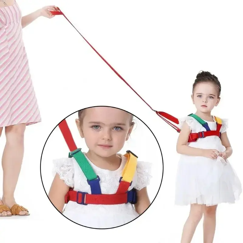 Đai an toàn cho trẻ mới biết đi, dây chuyền chống mất, dây đeo thoải mái, dây đeo an toàn cho Em Bé và trẻ em, dây đeo cổ tay, dây chuyền chống mất, cho trẻ đi bộ, được cung cấp để gửi 3