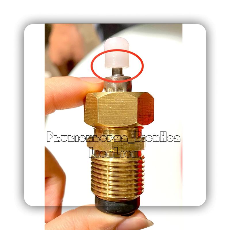 Bộ SẠC GAS TỪ BÌNH 12KG SANG BÌNH GAS LON MINI-TẶNG KÈM 10 NÚT NHỰA VÀ 2 RON ĐEN 6