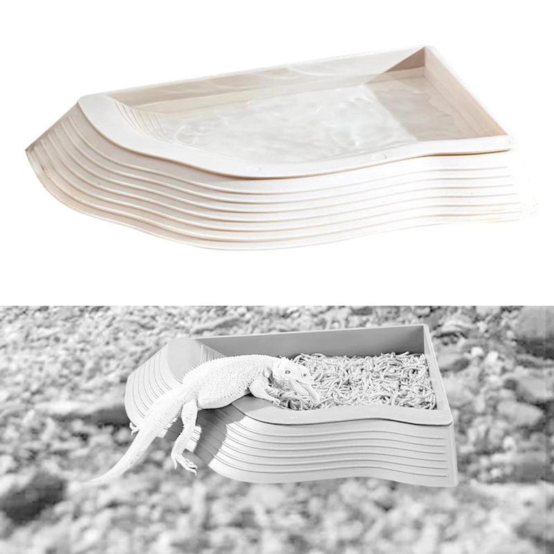 Reptile Bathing Pool with Ramp Lizards Habitat for Chameleon - TikTok ...