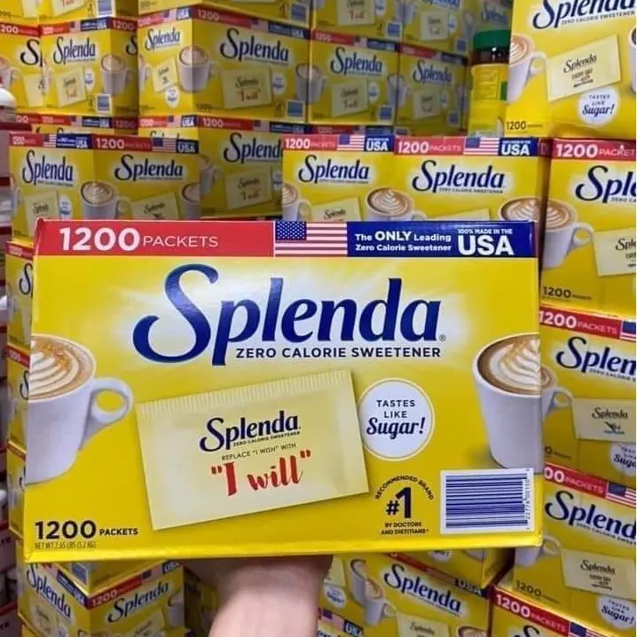 COMBO 100 gói Đường ăn kiêng Splenda (nấu ăn, làm bánh keto, das) 3