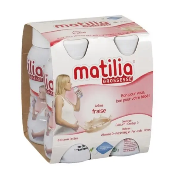 Sữa Bầu Matilia Pháp Đủ Vị Bích Quy ,Vani, Dâu, socola Cho Mẹ Bầu 3