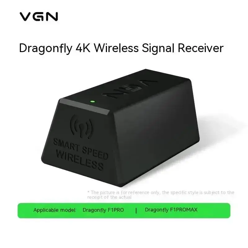 Vgn Dragonfly F1 Wireless Mouse Dual-mode Moba Pro Max 4K Gaming Mouse 2.4g Wired Lightweight PC/MAC Gift E-sports Gaming Mouse