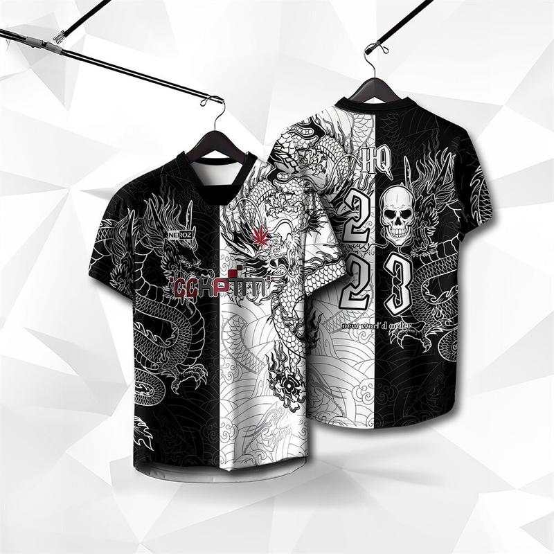Áo Thi Đấu Cổ Điển Áo Thun, ĐƠN HÀNG ĐƠN ĐẶT MỘT MÓN, Thiết Kế Tươi Mới, Áo Phông Nhuộm, Chất Liệu Vi Sợi, Khoen Nhỏ, Thích Hợp Cho [Thanh Toán Khi Nhận Hàng], [Thanh Toán Khi Nhận Hàng], [Thanh Toán Khi Nhận Hàng] 3