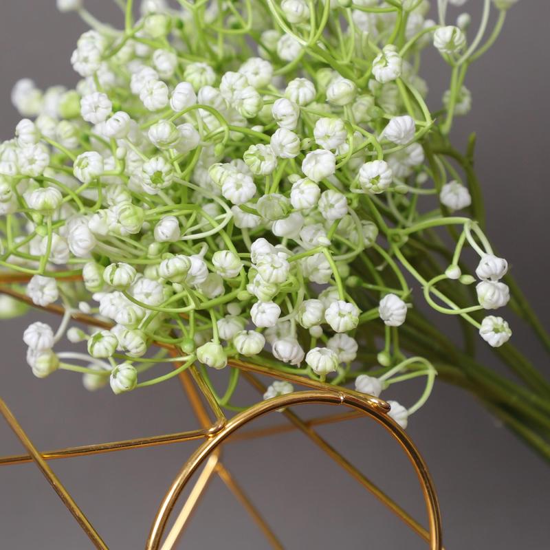 Baby's Breath Artificial Flower without Vase, 10/20pcs Faux Flower Bouquet, Decorative Flowers for Home Party Wedding Anniversary Festival 8