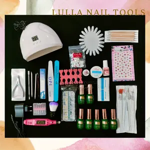 PAKET USAHA LENGKAP MODEL 10/PAKET BELAJAR NAIL ART / PAKET USAHA NAIL ART MODEL 10