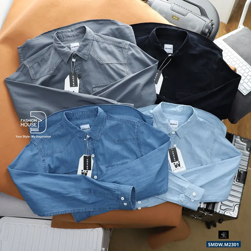 Áo sơ mi Denim SMDW.M2301 7
