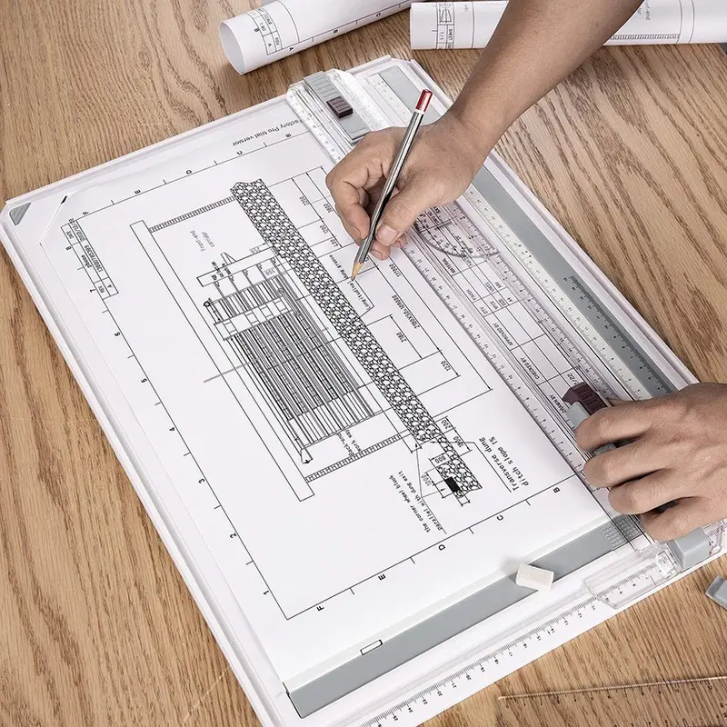 Meja Gambar Arsitek A3 Peralatan Melukis Drawing Rapid A3 Professional Drawing Board 5