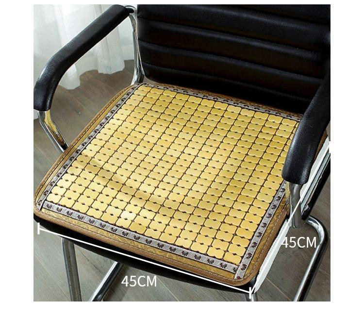 Đệm Ghế, Đệm Mông Mùa Hè, Đệm Ghế Văn Phòng, Đệm Ghế Đẩu, Hình Bọ Cạp, Làm Bằng Tre, Thoáng Khí, Thích Hợp Cho Ghế Ô Tô, Thảm Làm Mát 5