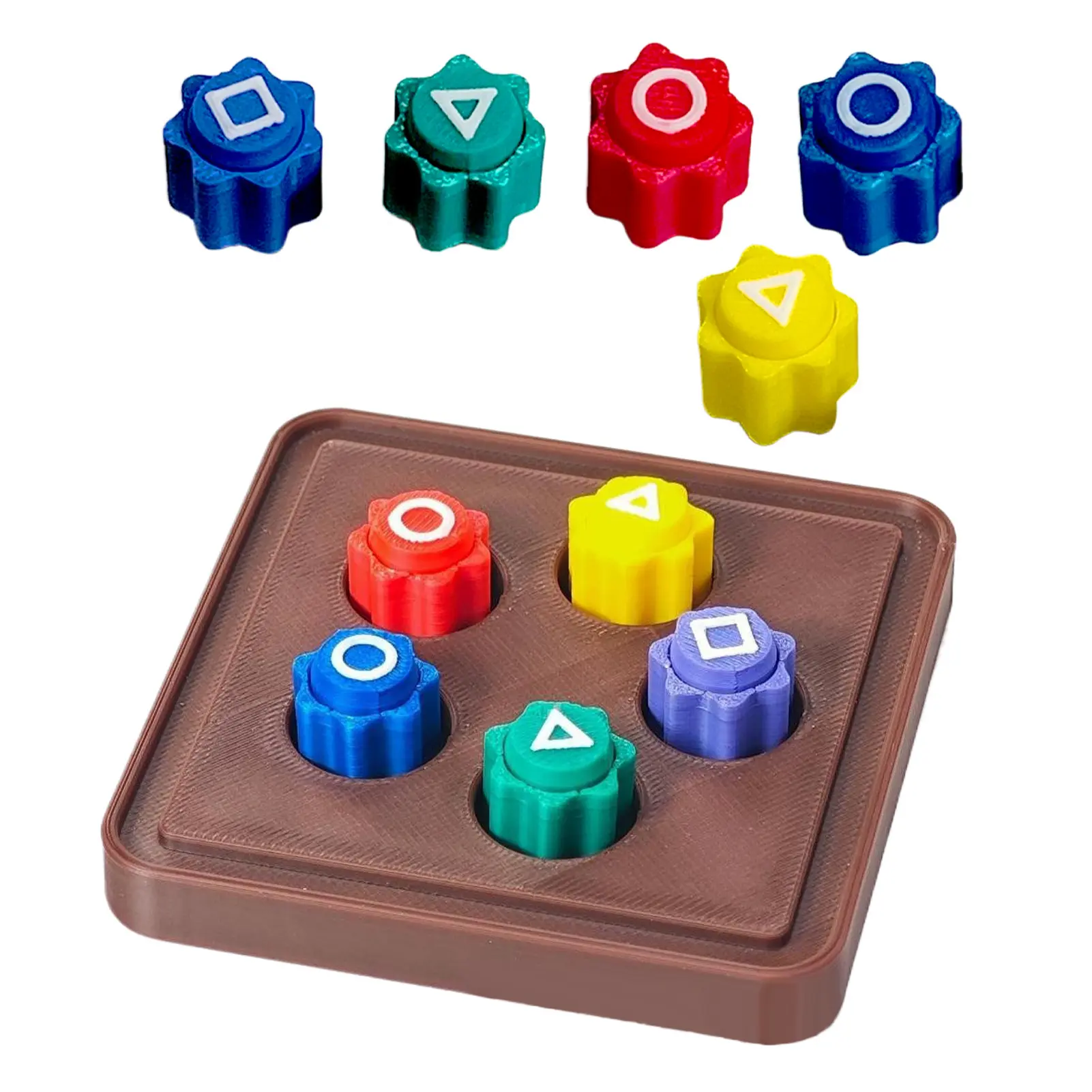 Gonggi Stones Trò chơi cổ điển bằng đá, in 3D, trò chơi chơi truyền thống Hàn Quốc, mực 5 màu, dành cho trẻ em và người lớn, trò chơi chơi truyền thống Hàn Quốc