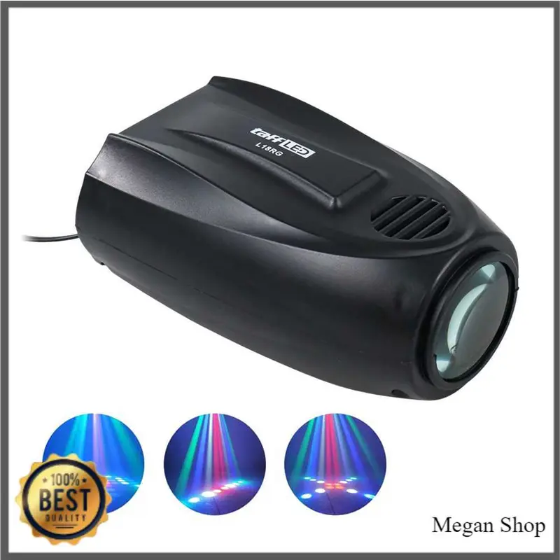Lampu Sorot LED Spotlight EU Plug 240V 10W Meriahkan Panggung Desain Portable Pemasangan Mudah 1