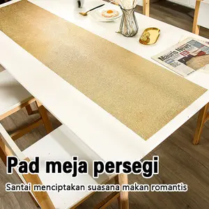 Taplak Meja Table Runner Premium Polos Taplak Meja Tamu Taplak Meja Elegan Ruang Tamu dan Meja Makan Taplak Meja Insulasi Panas