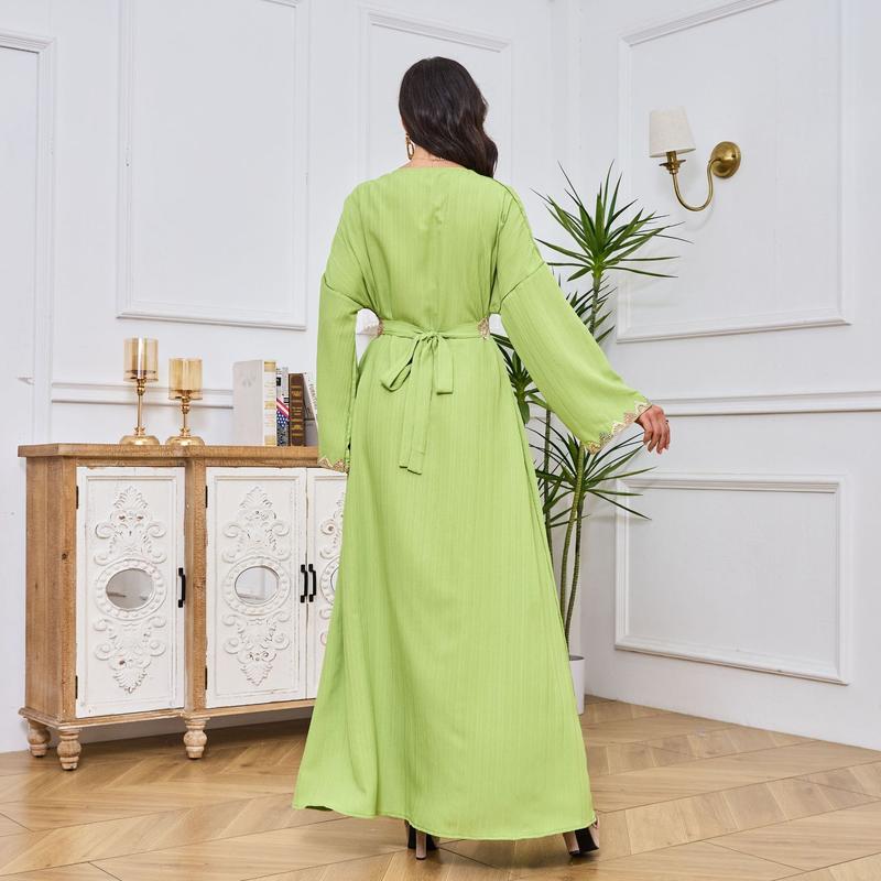Product Introduction of Áo Choàng Hồi Giáo Ả Rập, Mt051, Phong Cách Trung Đông, Quần Áo Nữ, Thời Trang, Thêu Mới, Váy Thanh Lịch, Giảm Giá 10