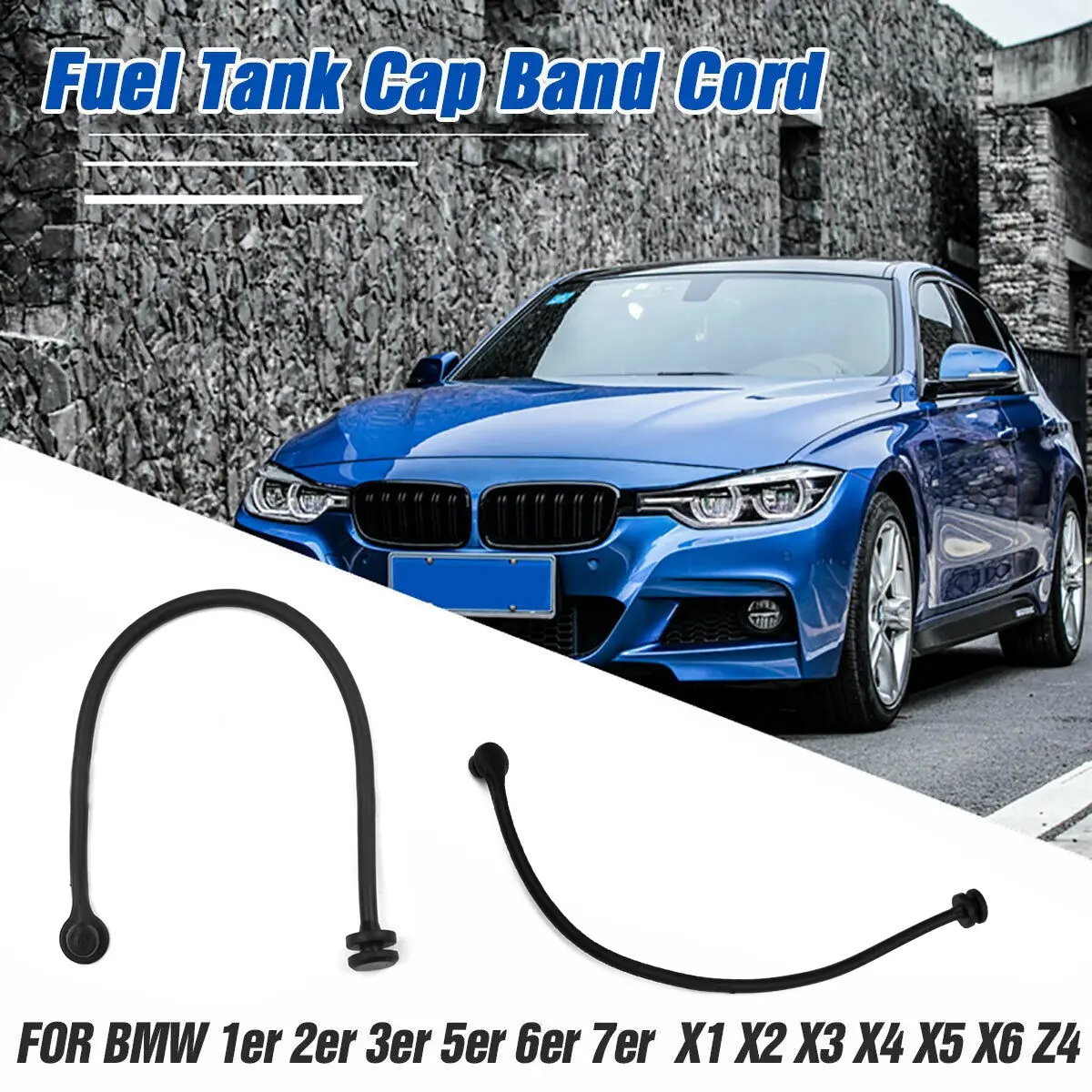 Fuel Tank Cap Cable Wire For For For For For BMW E81 E87 E88 E46 E90 E91 X3  X6 16117193372