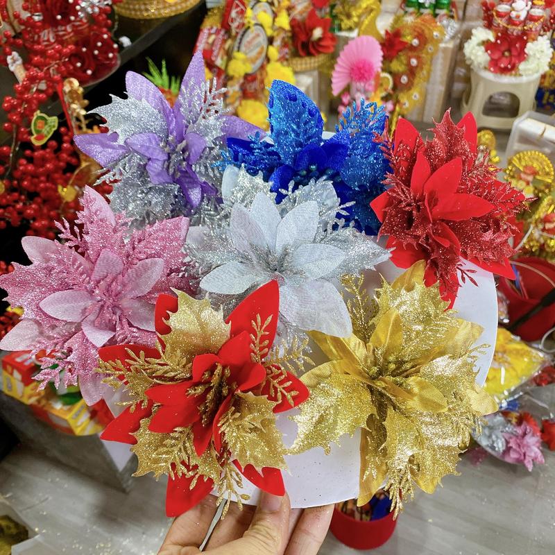   Mua 100  Bông Hoa Trạng Nguyên Trang trí noel làm oản trang trí tháp lễ bánh nước ngày Tết Decor Decor Phòng 