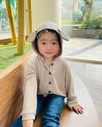 Gambar Halomam - Cardigan Baby Bear ( sweater kardigan bayi unisex motif kuping) Bayi Perempuan Lengan Laki-Laki - Black, S dari halomam Kota Tangerang Selatan 1 Tokopedia