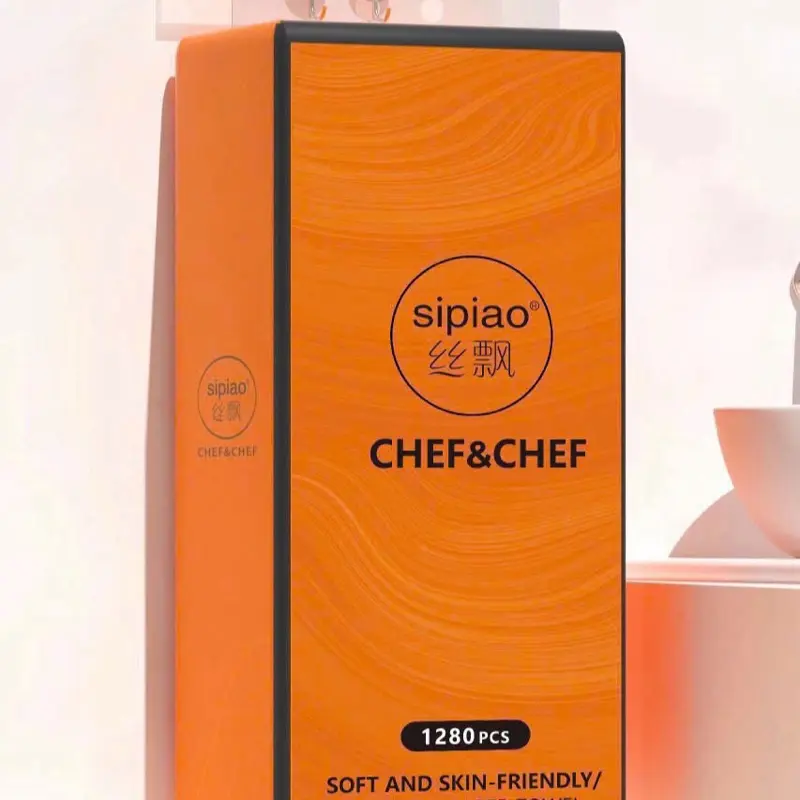 Giấy Rút Treo Tường Sipao Nội Địa Trung 1280 tờ Thùng 4 Bịch