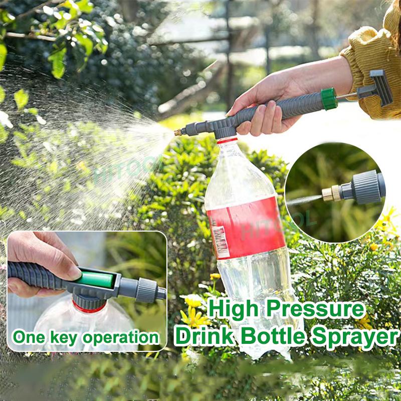 Máy Phun Chai Rượu Có Thể Điều Chỉnh 1 Bộ, Vòi Phun Nước Hoa Tưới Nước, Vòi Phun Áp Lực, Vòi Phun, Dụng Cụ Làm Vườn, Thích Hợp Cho Chai Rượu, [FRD] 2