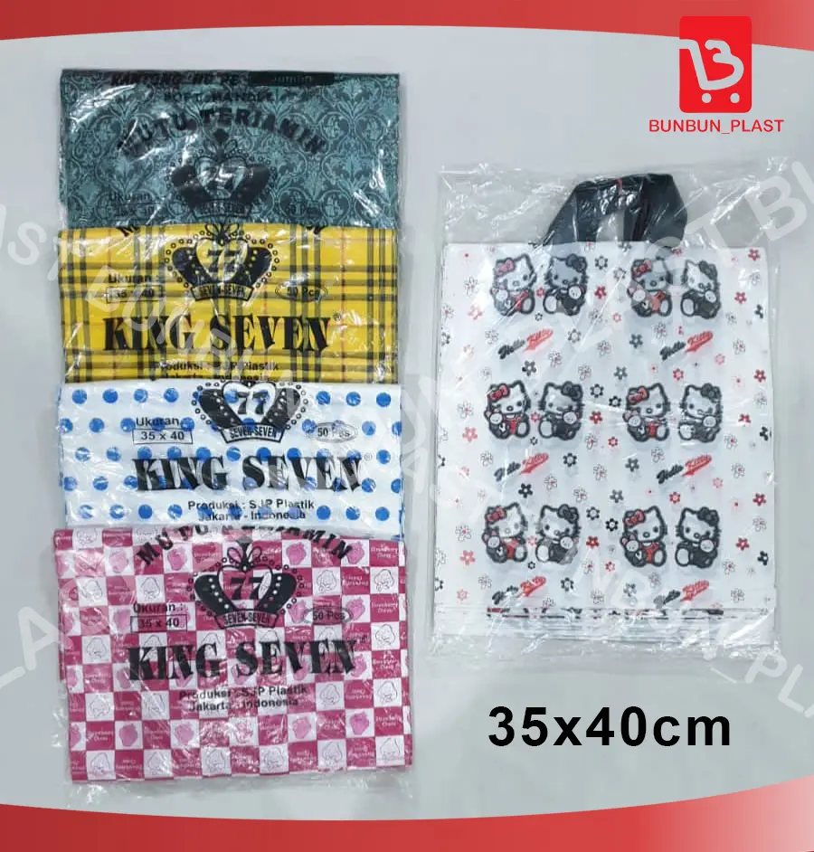 Plastik Soft Handle Motif 35x40cm