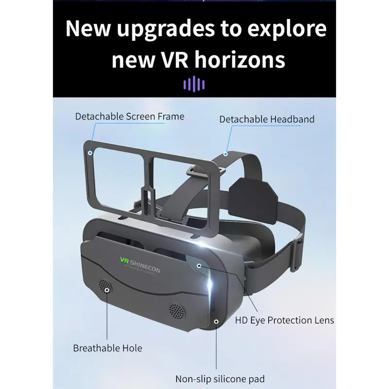 Shinecon VR Box IMAX Giant Screen Virtual Reality Glasses - G13 1
