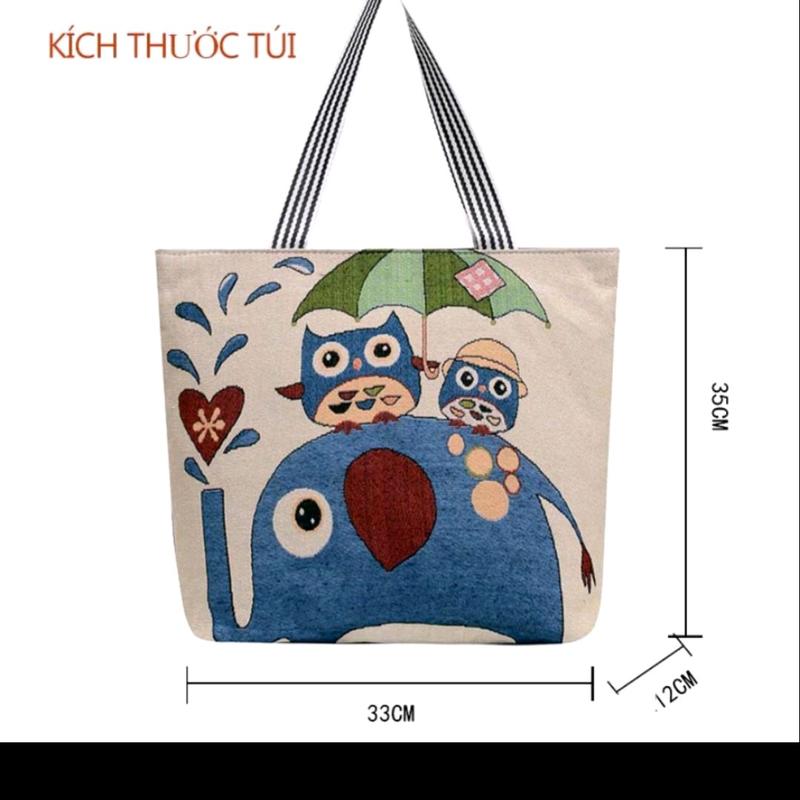 túi xách đeo vai có khóa .. túi vải thiêu thổ cẩm đẹp xuất sắc.45cm...40cm 1