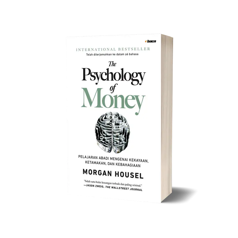 Buku The Psychology of Money - Morgan Housel Soft Cover Hard Cover 2
