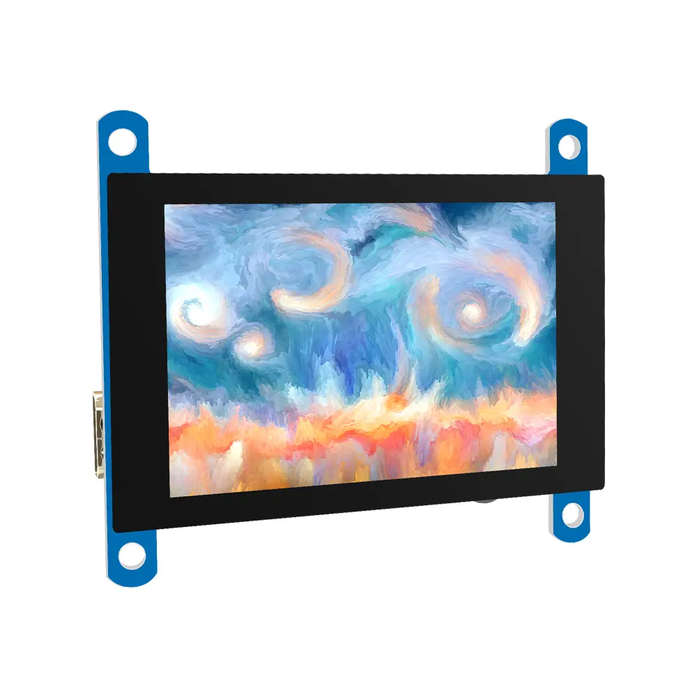 3.5" LCD monitor for raspberry pi4 3 3B 480*320 pixel module with capacitance touch screen mini pc display capacitance T