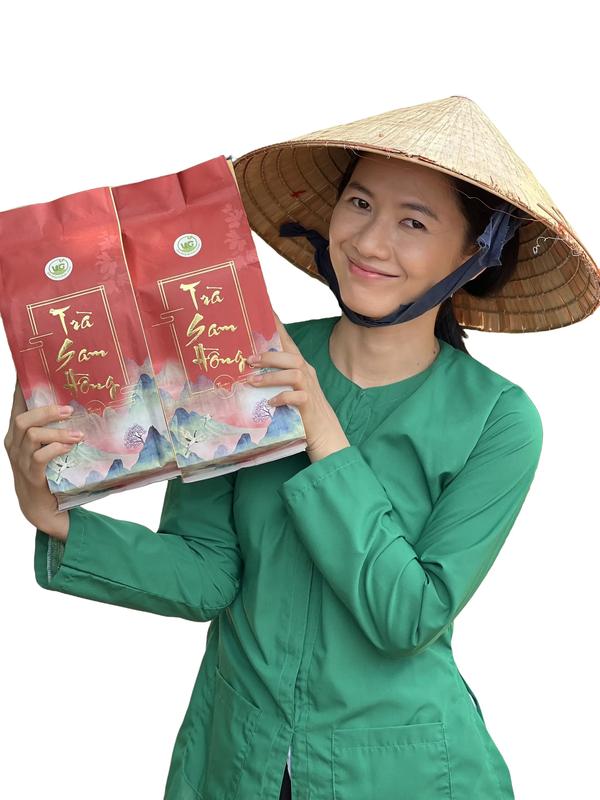  Trà Sam Hồng THƯỢNG HẠNG 500gr Chè Giúp Ngủ Ngon- Thanh Nhiệt- Mát Gan Tea 