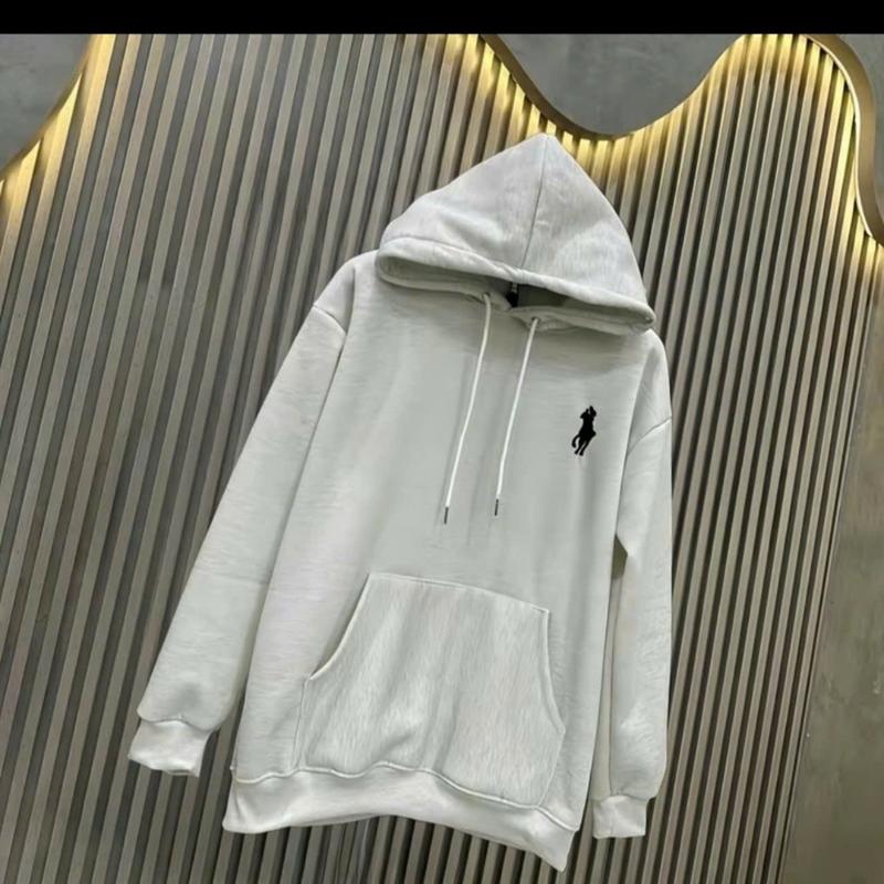 Áo Hoodie Nam Nữ  Logo Con Ngựa Thêu 2 Màu Chất Nỉ Bông - Menswear áo  khoác áo  khoác Dài Tay Có Túi