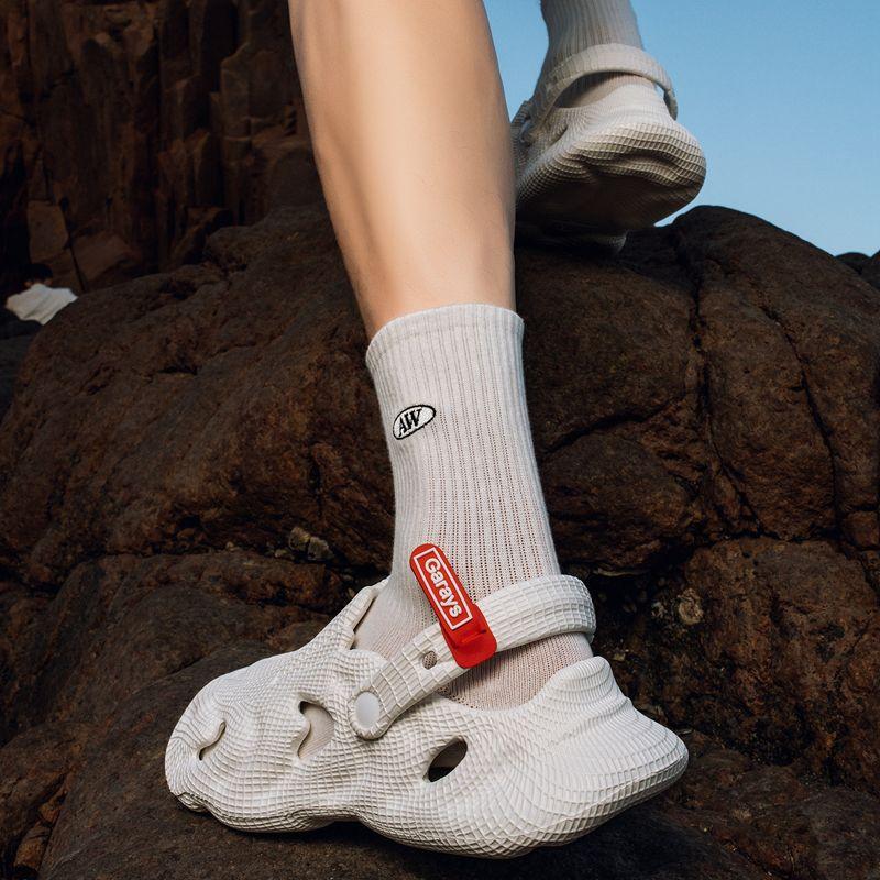 Waste Soil Wind Cocoon Breaking Series Men's Outdoor Casual 2025 New Beach Sports Two-Way Wear Driving Non-Slip Pump 2