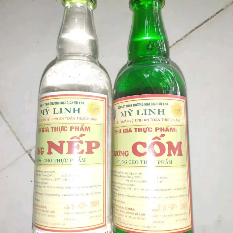 Hương nếp chai 500ml ( dùng trong ngành thực phẩm) 3