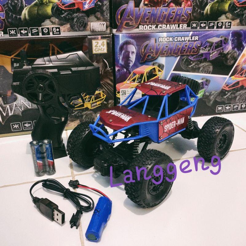 Product Introduction of [Ninetoys]RC off-road Avangers 2.4ghz skala 1:120 bisa main bareng mobil remot 2wd bonus baterai remote 1