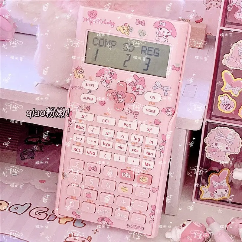 Máy Tính Chức Năng Khoa Học, Clow M Melody Cinnamoroll Babycinnamoroll, Thích Hợp Cho Học Sinh Tiểu Học Và Trung Học, Máy Tính Thi Số Học, Thiết Kế Mới Dễ Thương 1