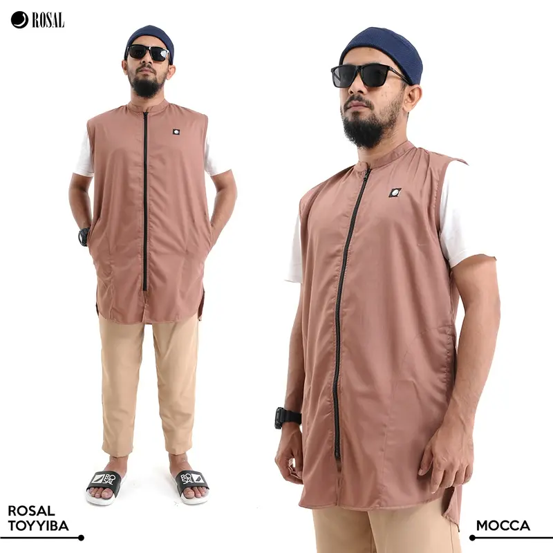 Rompi Sholat toyyiba Rosal Rompi Shalat Pria Dewasa 4