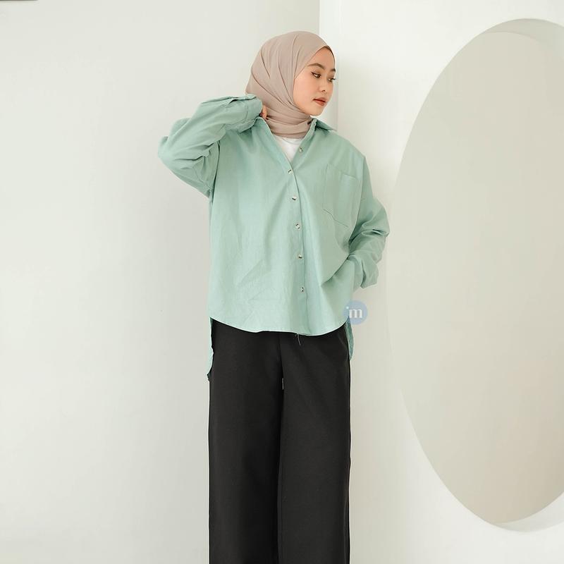 FUJI Linen Shirt | Kemeja Linen MARU 2