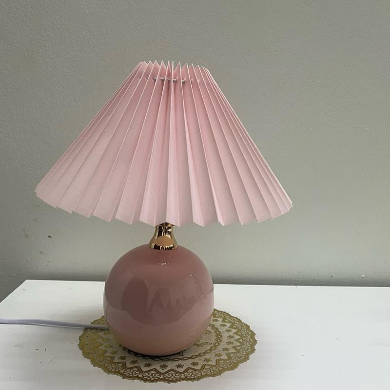 đèn bàn giá rẻ . đèn thân sứ .đèn xếp ly decor trang trí nhà cửa 1