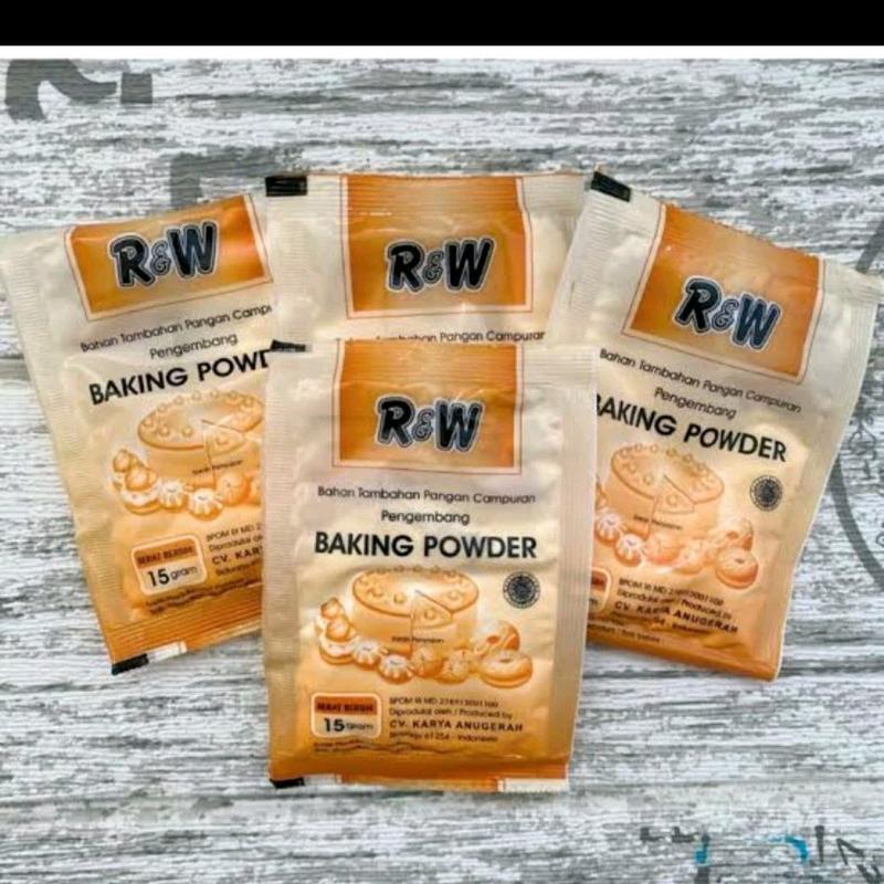 baking powder 10pcs RW Rajawali 15gr /biji Alami 0